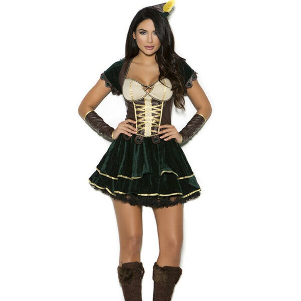 Costume Archer Robin Hood Renaissance  13th Century